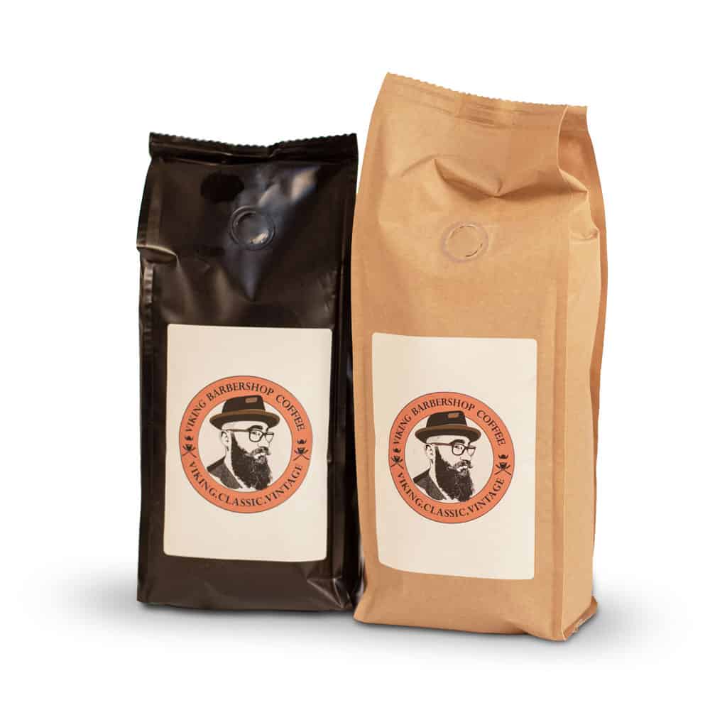 Viking Barbershop's coffee
